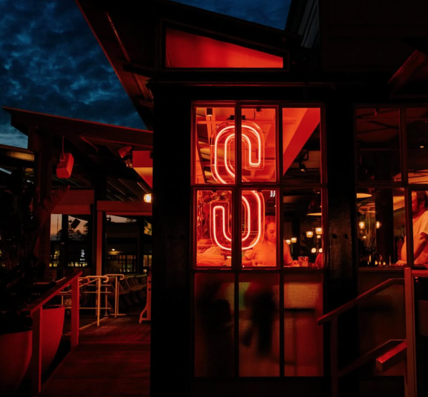 Felons Brewing Manly interior and façade lighting