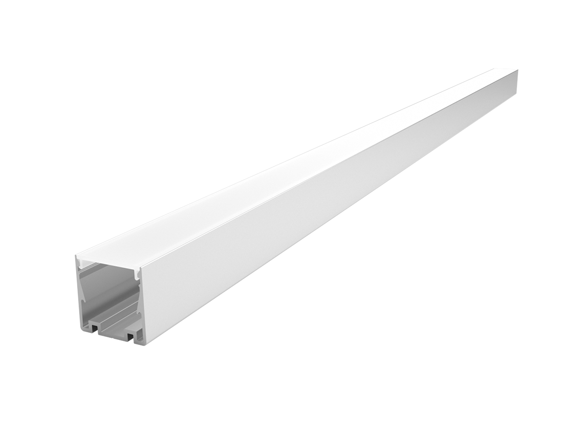 PC1 Covered Aluminium Profile
