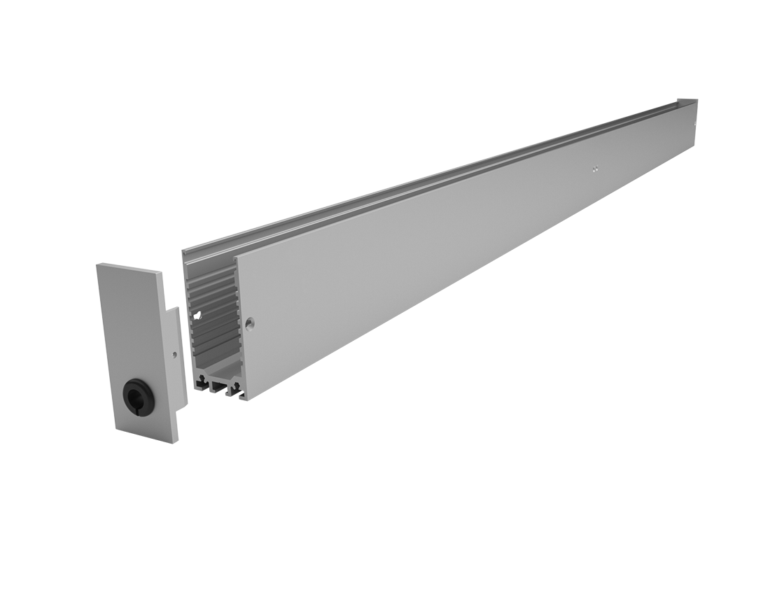 Surface Mounted Raceway Aluminium Profile