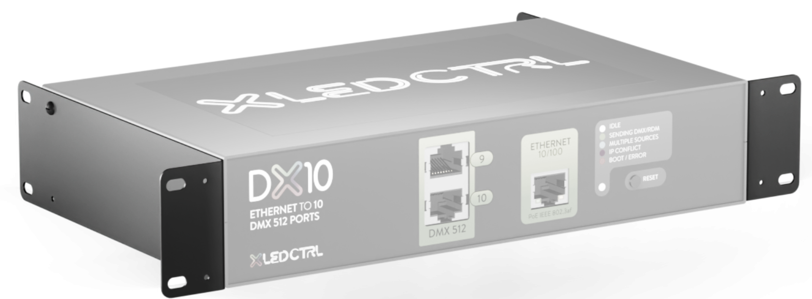 DX10 — Half Width Mounting Rack