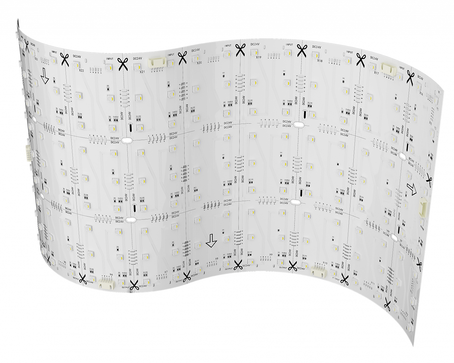 FXP – RGBW PWM Flexible Panel