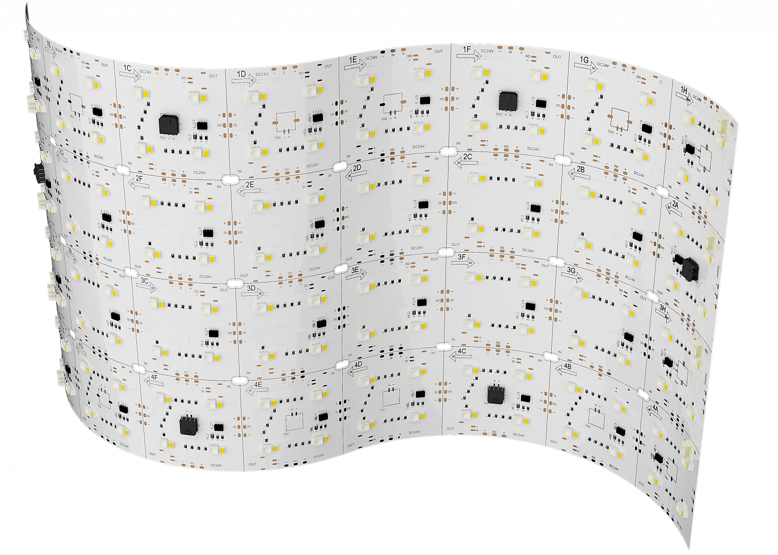 FXP – RGB+W Flexible Panel
